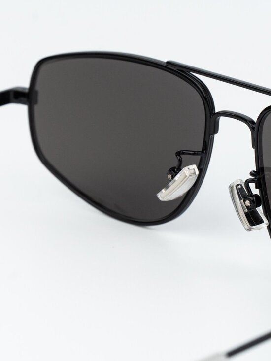 Bottega Veneta Women Sunglasses Black Grey Pilot BV1125S 001 BRAND NEW main image 6